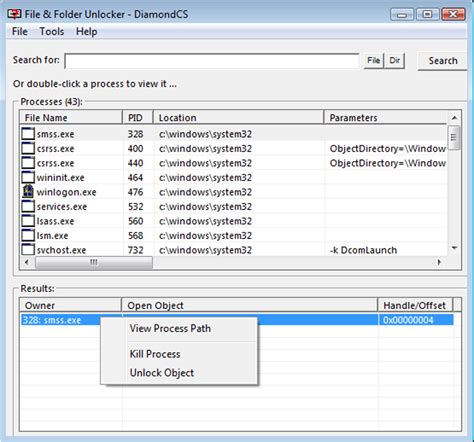 file and folder unlocker, File & folder unlocker removes file locks, runs from your thumb drive