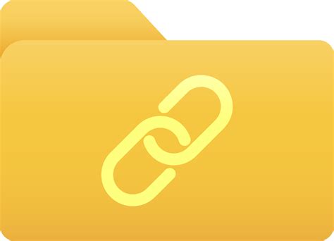 file from link to folder icon, File, folder, link icon