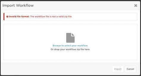 file in wrong format, Wrong file format while using 