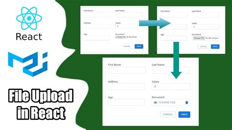 file upload using react, React file upload