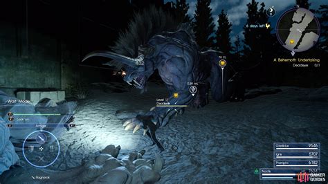 Final Fantasy 15 A Behemoth Undertaking Walkthrough