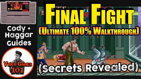 Final Fight Walkthrough