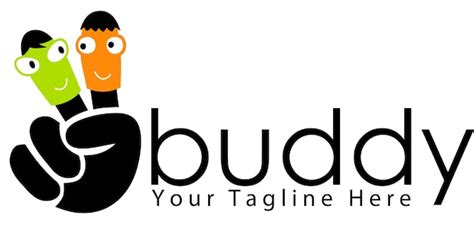 find a buddy logo, Buddy buddy nut butter brand logo and identity design by futura