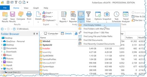 find empty folders and files, Folders empty windows delete remove techdator click mark then. How to remove empty folders in windows 10 – techdator