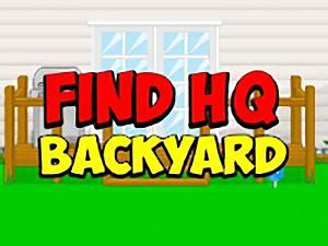 Find Hq Backyard Walkthrough