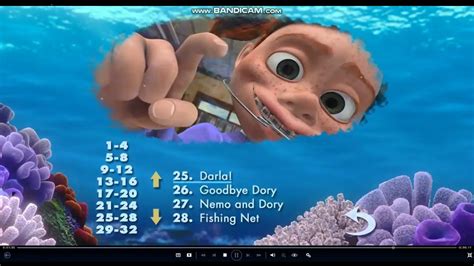 Finding Nemo 2003 Dvd Menu Walkthrough