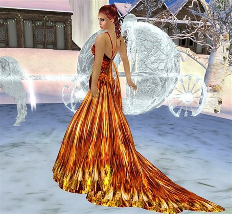 fire and ice dress