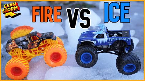fire and ice monster trucks