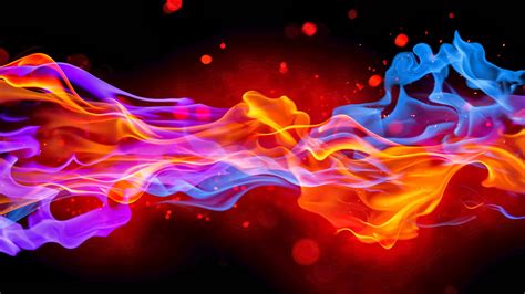 fire gradient blue and red background, Red and blue fire wallpaper (59+ images). Fire blue red wallpaper iphone smoke hd wallpapers src de data fuego colores mobile 3g 44s pantalla green visit getwallpapers