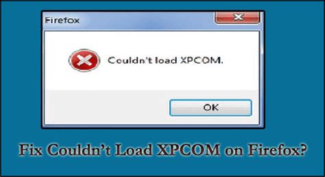 firefox couldn't load xpcom solucion, Fix: couldn’t load xpcom on firefox [solved]