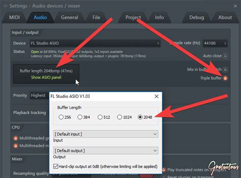 fl studio asio latency, How to fix audio latency in fl studio – gratuitous. Audio settings asio4all