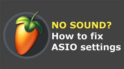 fl studio asio no sound, Asio4all : 3rd party asio driver for fl studio (system settings). Fl studio asio4all setup fn play