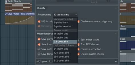 fl studio quality resampling, Fl studio settings export quality audio. Fl studio fruity edition v20+ (download)