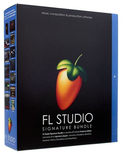 fl studio signature bundle, Image-line fl studio 21 signature edition complete music. Image line fl studio signature bundle edition (box)