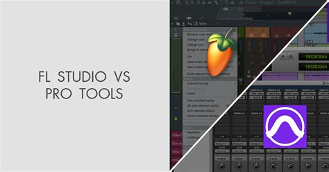 fl studio vs pro tools, Pro tools vs fl studio. Pro tools vs fl studio