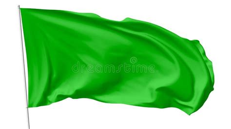 flagga grön