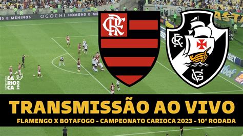 flamengo x vasco transmissão domingo