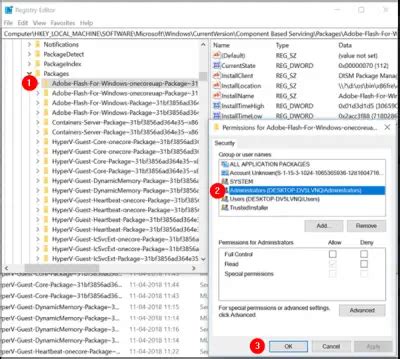 flash player registry fix, Flash – int.