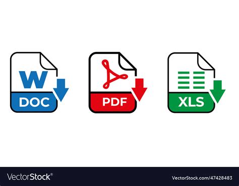 flat icons pdf to word excel, Remade pdf word excel icons by katie h 🐈 on dribbble. Excel remade dribbble