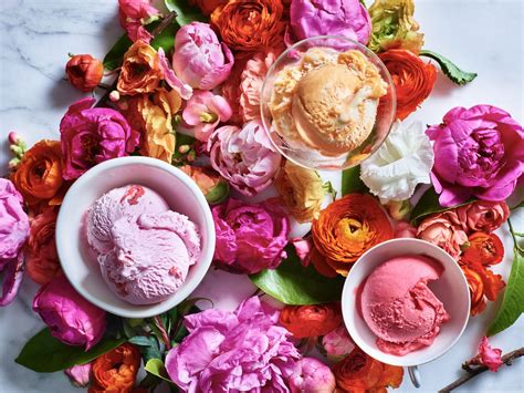 flower ice cream