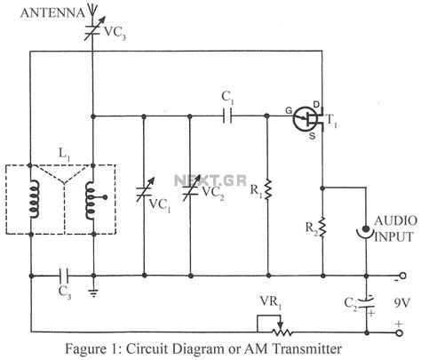 fm transmitter project 32ittmax2606 diagram 