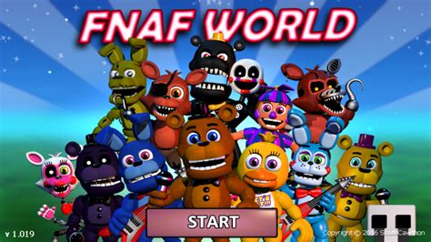 Fnaf World 100 Walkthrough