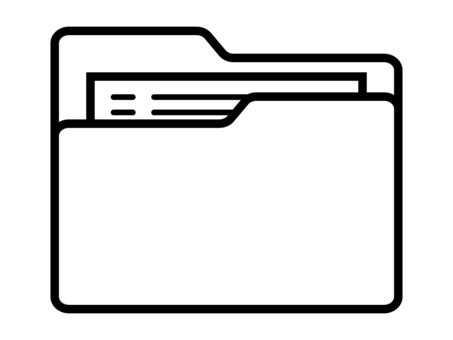 folder icon simple png, Simple folder icon png #42553