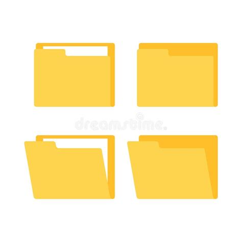 folder illustration, Premium vector