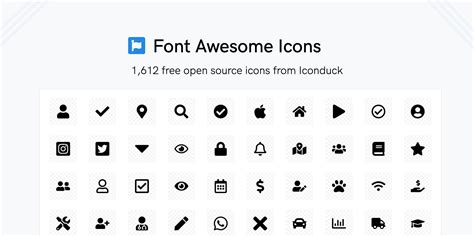 font awesome icons with usage examples, Font awesome icons list with class reference – webnots. Reference webnots
