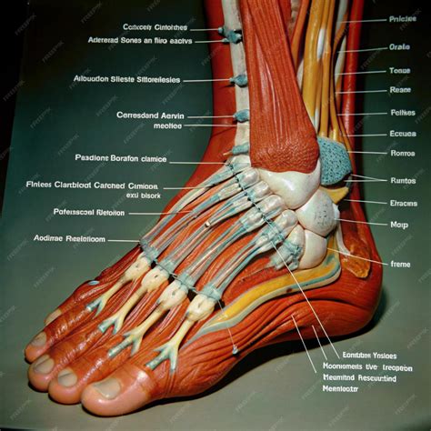 Foot Muscle Chart