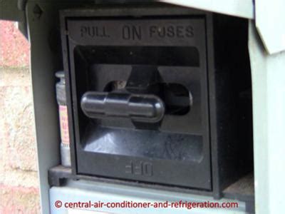 for central air fuse box 