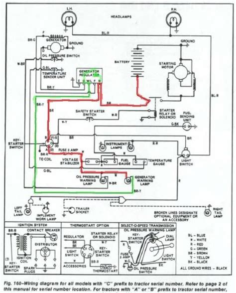 ford alternator wiring diagram for 7600 