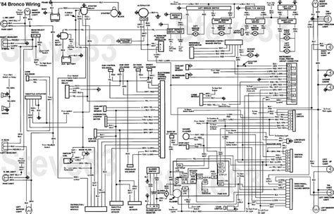 ford bronco wiring diagram 