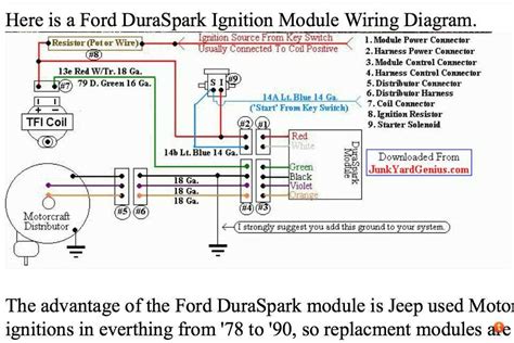 ford control module wiring 