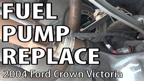 ford crown victoria fuel filter location 