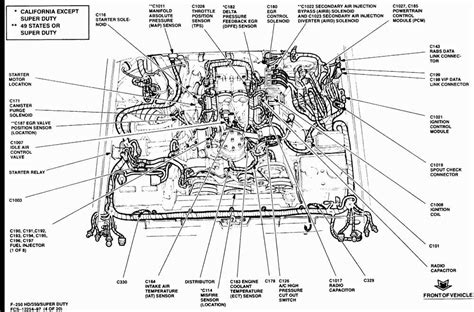 ford diagram wire engine csg09360072b 