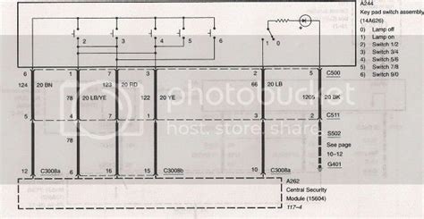 ford edge keypad wiring diagram 