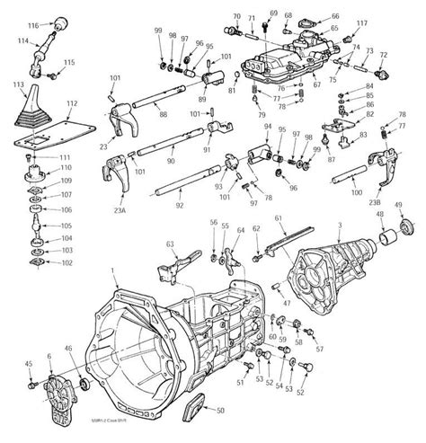 ford f 150 transmission parts diagram 