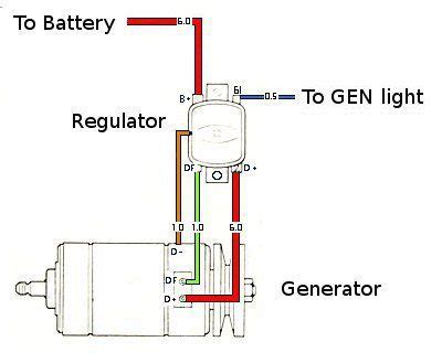 ford f1 12 volt generator wiring diagram 