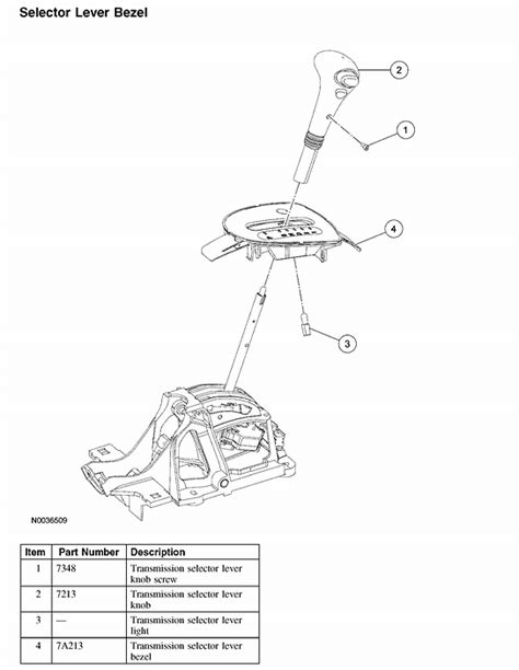 ford focus gear shift wiring 