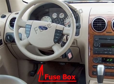 ford freestyle fuse box location 