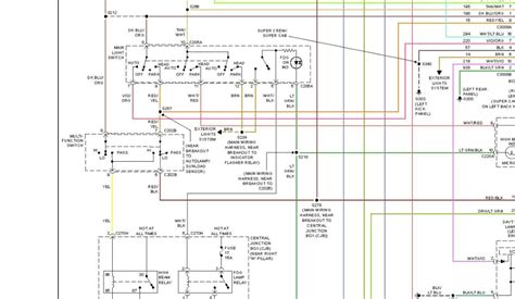 ford headlight switch wiring schematics 