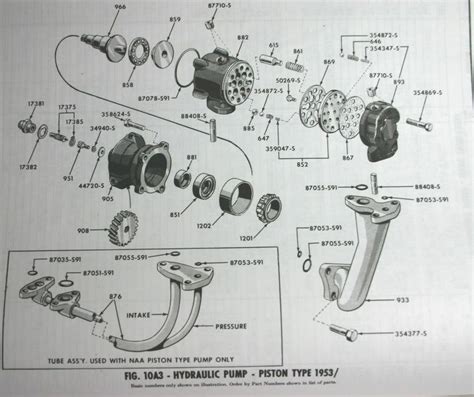 ford jubilee hydraulics repair diagram 