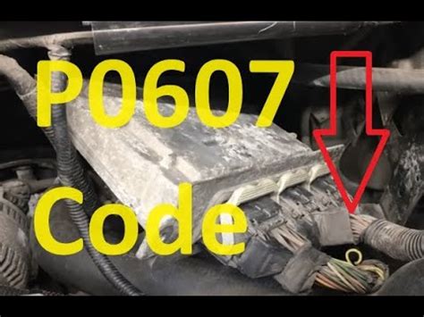 ford p0607 fault code, P0453 fault code