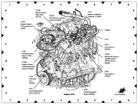 ford ranger 4 0 sohc engine diagram 