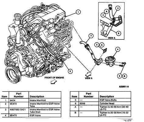 ford ranger 40 engine diagram 