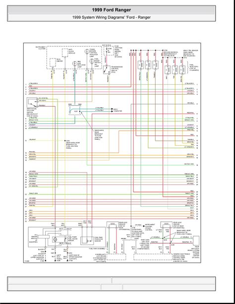 ford ranger wiring diagram 1999 