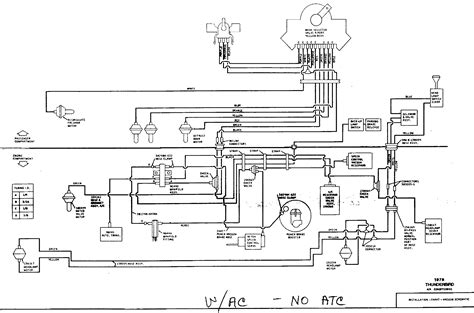 ford thunderbird heater diagram 