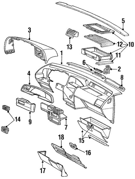 ford thunderbird parts diagram 