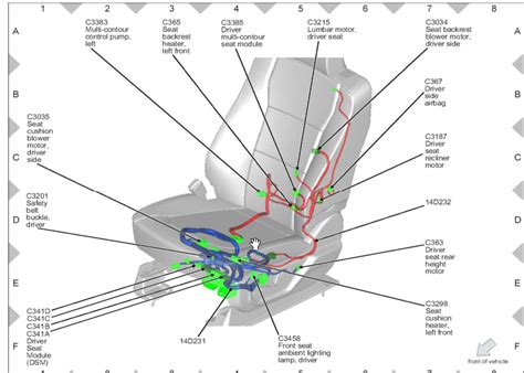 ford truck seat wiring 